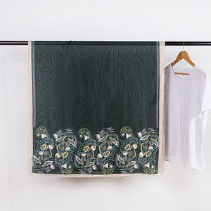 Muslim headscarf female printed gifts satin long scarf imitated silk sunscreen shawl scarf