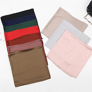 New spring female retro 70x70 square sunscreenscarf soft lady scarf silk scarf solid color