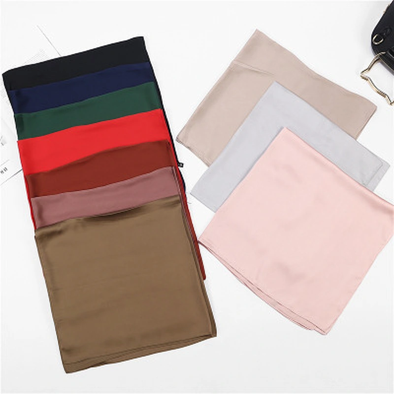 New spring female retro 70x70 square sunscreenscarf soft lady scarf silk scarf solid color