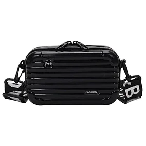 Mini Suitcase Box Package Mobile Phone Clutch Wallet Shoulder Crossbody Bags