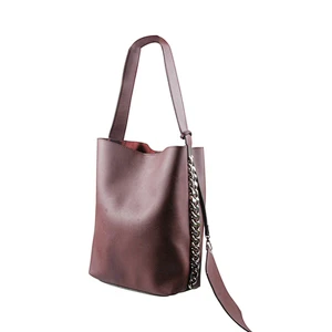 Wholesale Custom 2In1 PU Leather Fashion Designer Woman Handbag