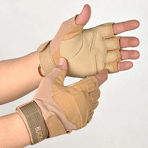 2017 Combat Training Army Shooting Outdoor Half Finger Tactical Gloves for men