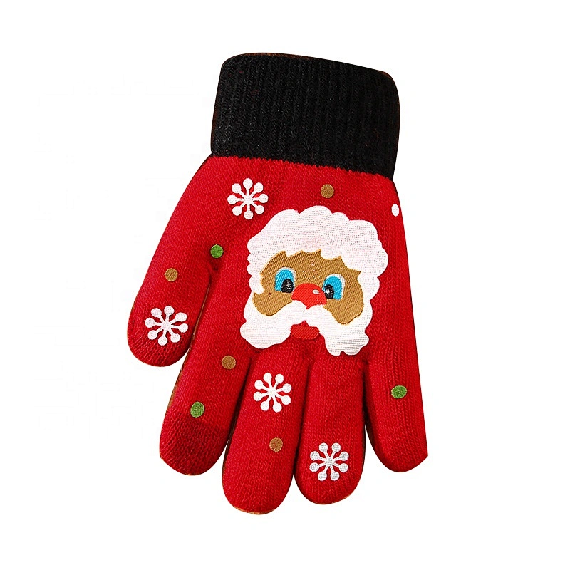 Newest Selling Unisex Christmas Custom Gloves Touch Screen Gloves Winter Outdoor Warm Gloves