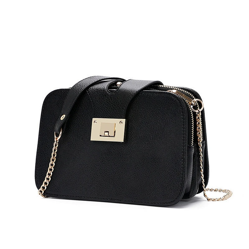 2019 High quality hot selling lady shoulder bag pu leather messenger bags