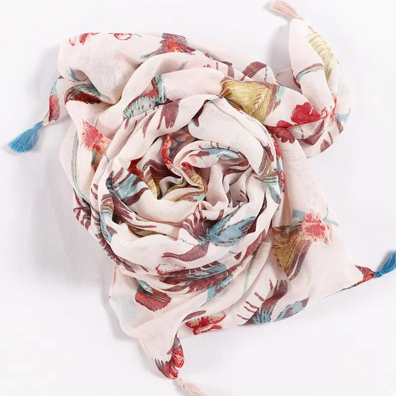2020 Summer New Bronzing Color Beach Towel Cotton Linen Scarf 180*90Cm Women Scarf Shawl