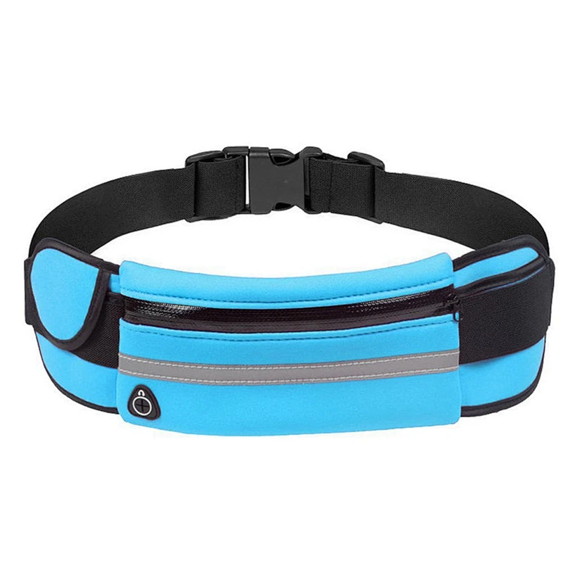 New style running waist pack fanny bags sport bag with adjustable belt