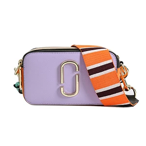 New Fashion PU Leather Wide Strap Women Shoulder Bag Camera Crossbody Handbags