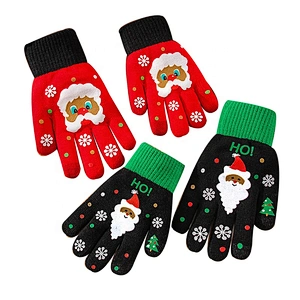 Newest Selling Unisex Christmas Custom Gloves Touch Screen Gloves Winter Outdoor Warm Gloves
