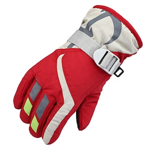 Children 's Winter Outside Sports Riding Windproof Gloves Thicken Waterproof  Warmful Gloves Ski Gloves