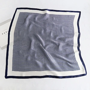 Spring 2020 new style fashion printing ladies printed small  square scarf women