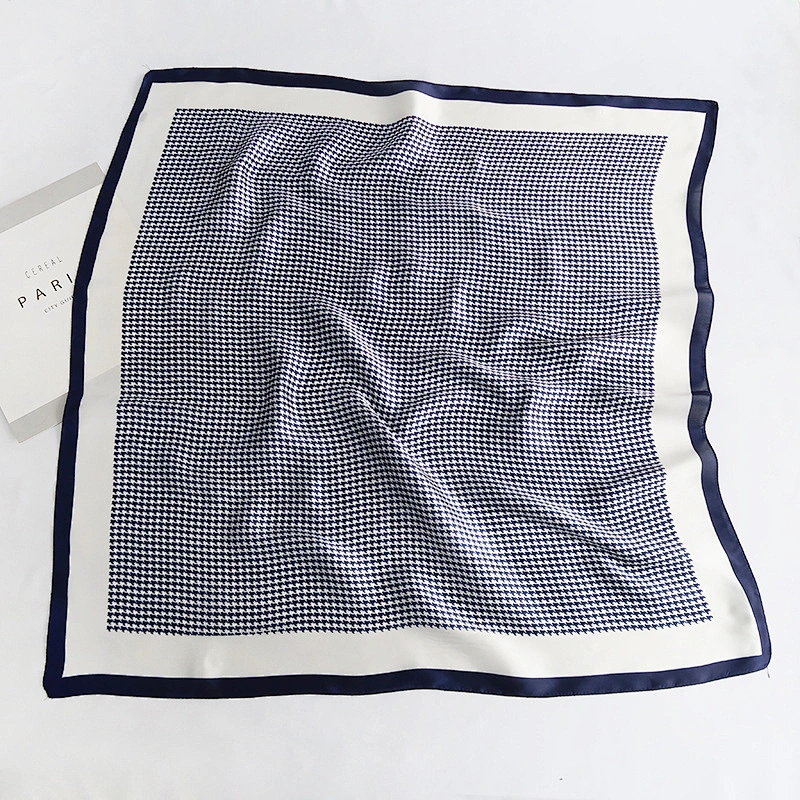 Spring 2020 new style fashion printing ladies printed small  square scarf women