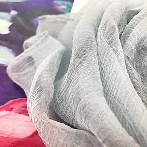 Simulation silk crocodile wrinkle sunscreen shawl brand plain beach silk scarf shawl
