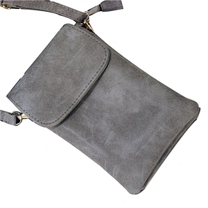 New fashion mini shoulder bag wallet pu leather crossbody cell phone bag