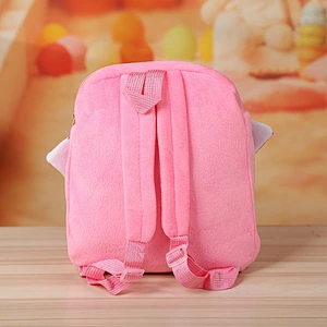 Hot Design Unicorn Plush Backpack Children Cute Cartoon Unicorn Plush Bag Girls Kids Toddler Unicorn Plush Backpack