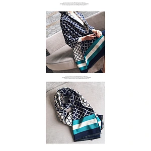 Lady Cashmere Scarf Plaid Shawl Women Pashmina Scarf Shawl Warm Cashmere Plaid Air Conditioning Shawl
