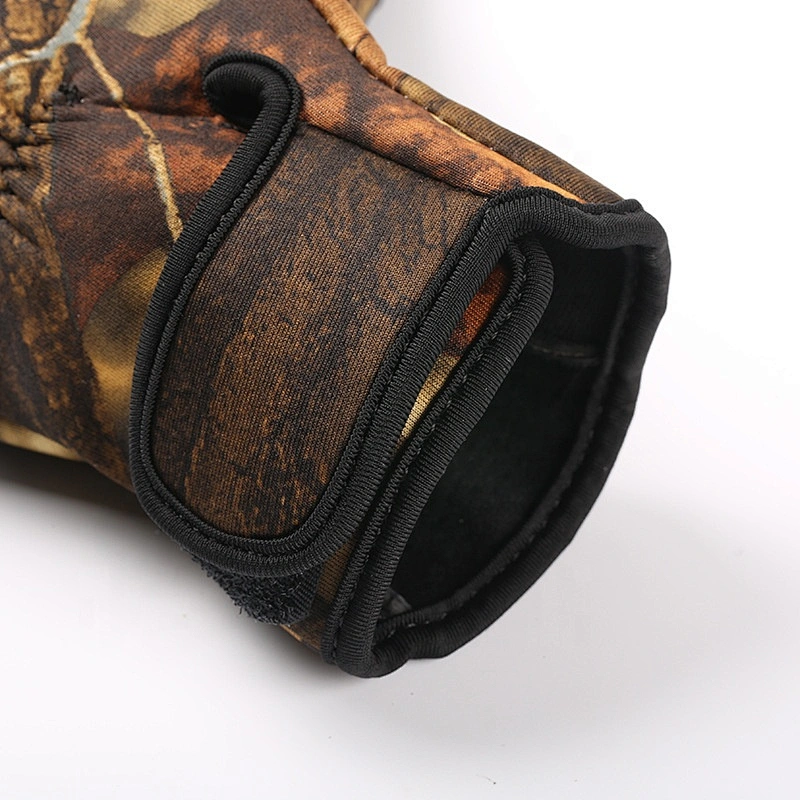 Men Outdoor Activities Gloves Neoprene Fishing Gloves Cycling Anti-slip Waterproof Warm Gloves