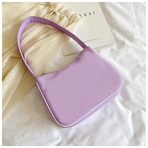 2021 Female Nylon Casual Tote Bag Flower Printed Women Handbag Female Small Bag Mini Shoulder Bags