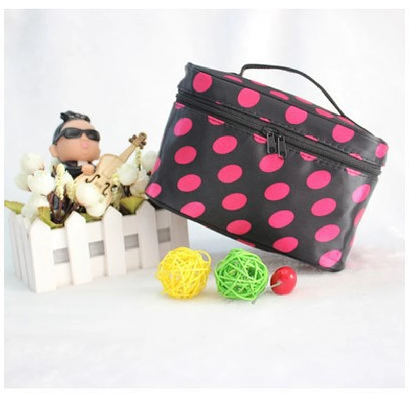 OEM Fashion Lady Bag Luxury Cartoon Zipper Closure Makeup Bag Eco Large Travel Beauty Cosmetic Case