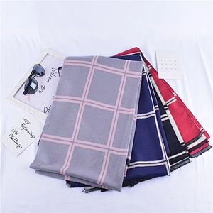 Hot Style Wholesale Autumn/Winter New British Plaid Cashmere Scarf Thick Warm Dual-Use Big Shawl