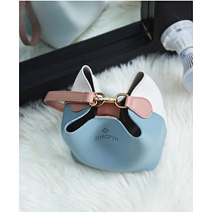 Embroidery pattern pu leather women tote bags stylish messenger bags