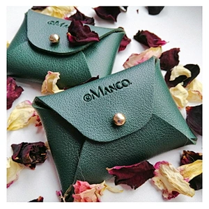 Leather Coin Purse Jewelry Packaging Storage Box Fashion Purse Mini Coin Purse Wallet