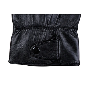 New Autumn Winter Cycling Leather Gloves Windproof Outdoor Cycling Motorcycle Warm  Cashmere Men'S Leather Gloves Wholesale