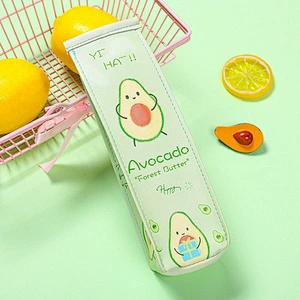 Cartoon Milk Box Pencil Case Avocado Pencil Case Creative Student Pencil Case For School
