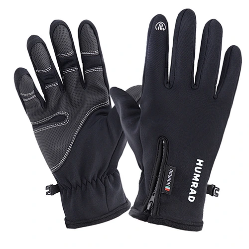 High Quality Full Finger Touch Screen Plus Velvet Ski Gloves Outdoor Sports Gloves Winter Warm Windproof Gloves