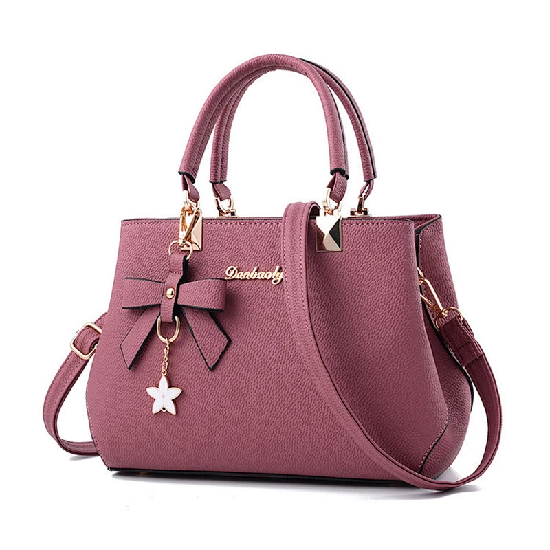 low price shoulder luxury lady fashion leather handbag