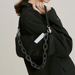 New Design Underarm Bag Female Acrylic Chain Tote Bag Shoulder Handbag