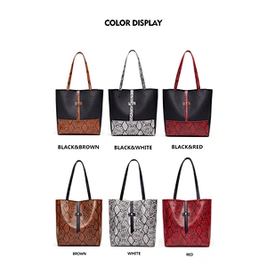 Factory Wholesale Custom Women Handbag Fashion Lady Shoulder Bag Winter Leather Tote Handbag