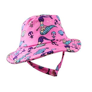 New Design Custom Logo Wholesale 100% Polyester Personalized Service Kids Summer Bucket Hat