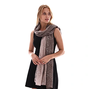 Wholesale women's all-match hot tie-dyeing cotton and linen scarf sunscreen shawl
