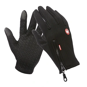 Wholesale Price Cycling Gloves Full Finger Neoprene PU Breathable Leather Warm Winter Outdoor Sports Gloves