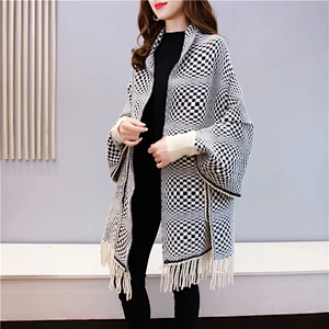 2020 Mink Velvet Cape Cloak Women's Coat Small Fragrance New Style Cardigan Shawl
