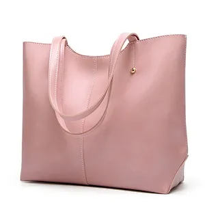 2020 Customized Vintage Casual Satchel for Women Laptop Bag Fashion Ladies PU Leather Tote Bag Shoulder Handbags