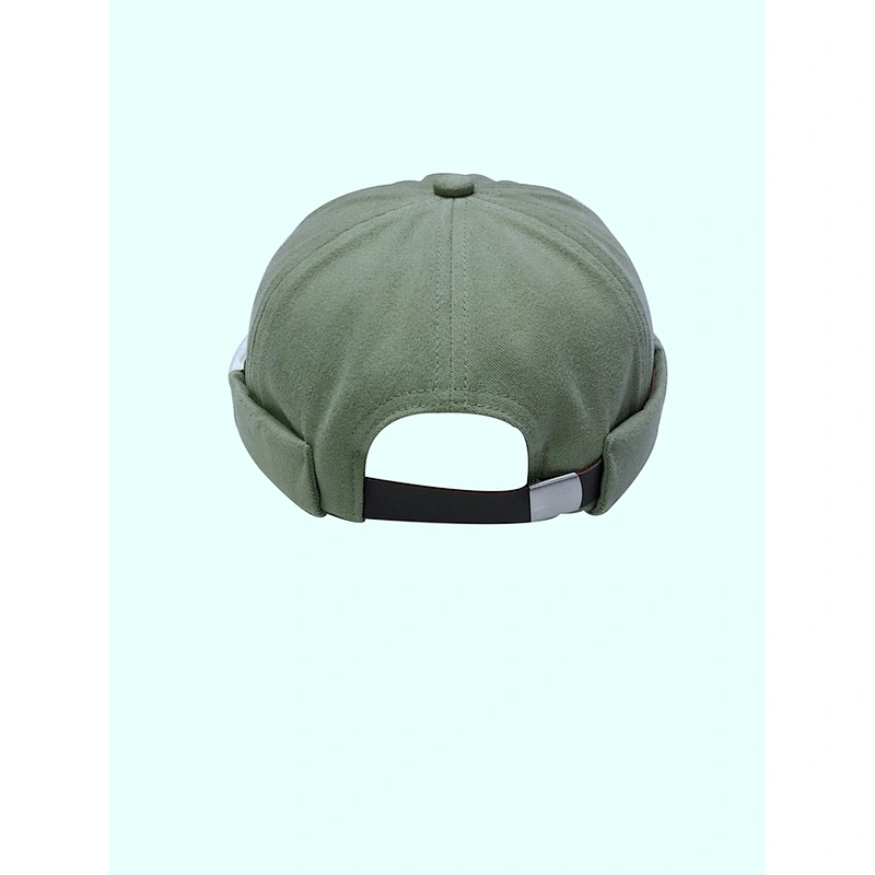 Cheap No Brim Cotton Hat Pure Color Landlord Hats Short Beanie Caps Hip Hop Baseball Brimless Cap