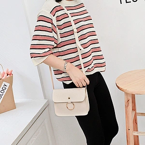 Small Female Lady Sling Handbags Soft Crossbody Bags For Women