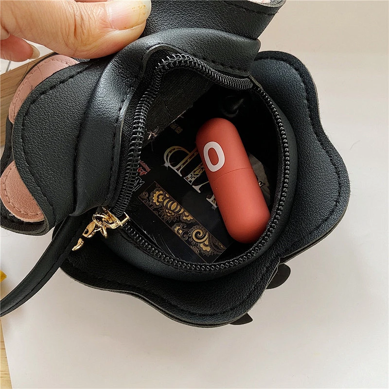 2020 New Spring Fashion Single-Shoulder Mini Hand Bag Girl Pu Leather Children School Flower Cross Body Bag