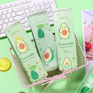 Cartoon Milk Box Pencil Case Avocado Pencil Case Creative Student Pencil Case For School