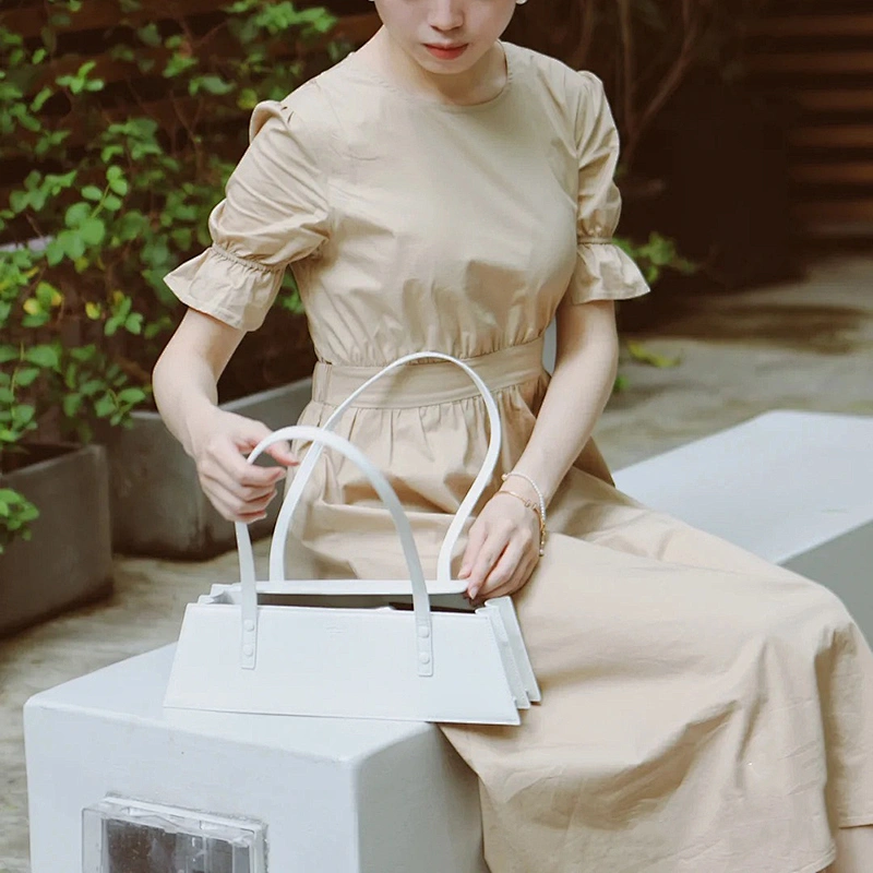 2020 New Trend Designer White Organ Underarm Bag Retro Wild Large Capacity One-Shoulder Bag For Female