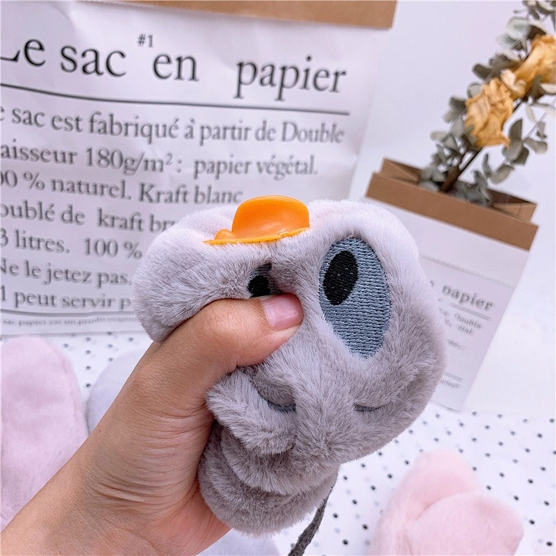 trendy cute children's winter gloves plus velvet thickening cute little duck children's gloves winter outdoor sports gloves