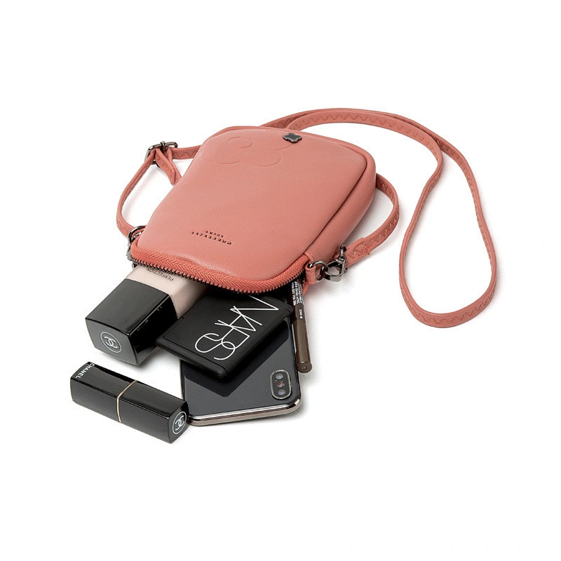 2020 new fashion messenger bag female multifunctional student simple one-shoulder mini zipper phone bag