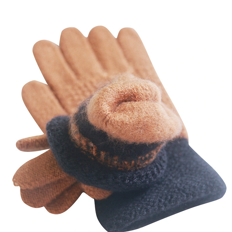 Fashion Acrylic Knitted Magic Gloves Cute Cheap Children Winter Wholesale Gloves