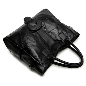 New fashion womens genuine leather tote shoulder bag ladies handbag