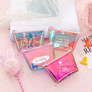 Fashion creative laser coin purse mini colorful girl coin purse coin purse