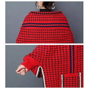 Autumn Winter New Style Shawl Scarf Embroidered Female Thick Mink Fleece With Sleeves Tassel Cheongsam Jacket Cloak