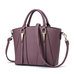 Factory Wholesale Custom Pu Leather Women Handbag Fashion Lady Shoulder Bag