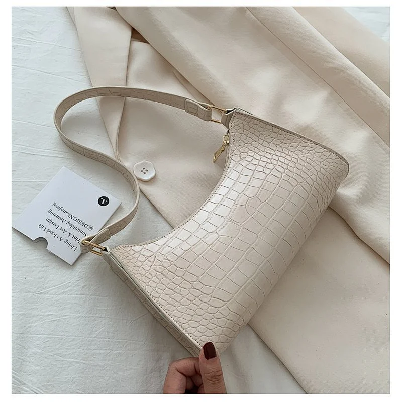 Summer Small Fresh Bag Female 2020 Popular New Trend Purple Underarm Wild Fashion One-Shoulder Bag