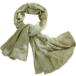 Solid color rectangular cotton and linen warm scarf outdoor decorative shawl designer crinkle shawl scarf
